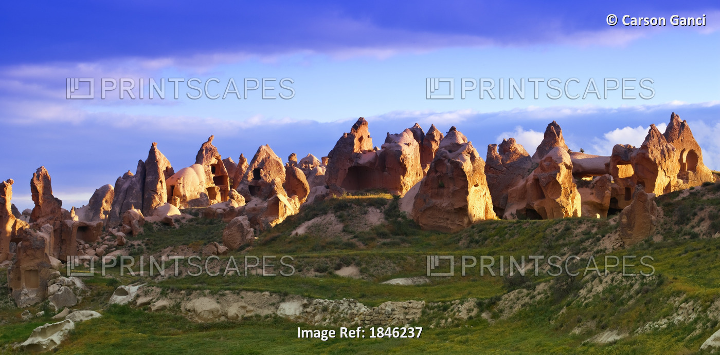 Fairy Chimney Rock Formations In Goreme National Park, Cappadocia, Anatolia, ...